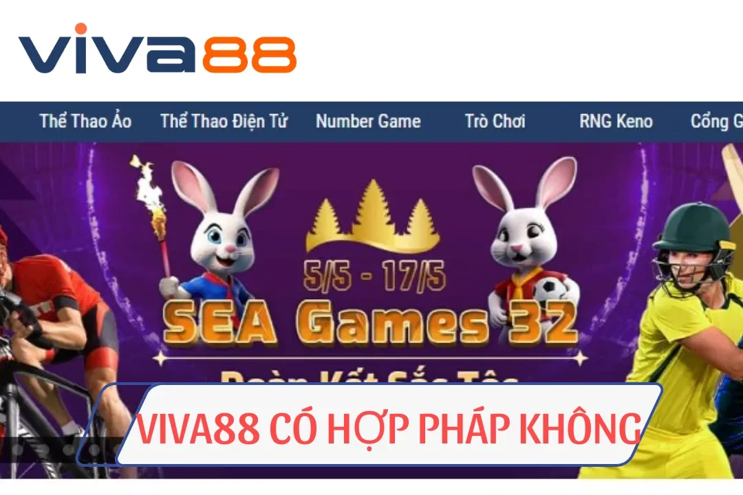 Viva88 có hợp pháp không